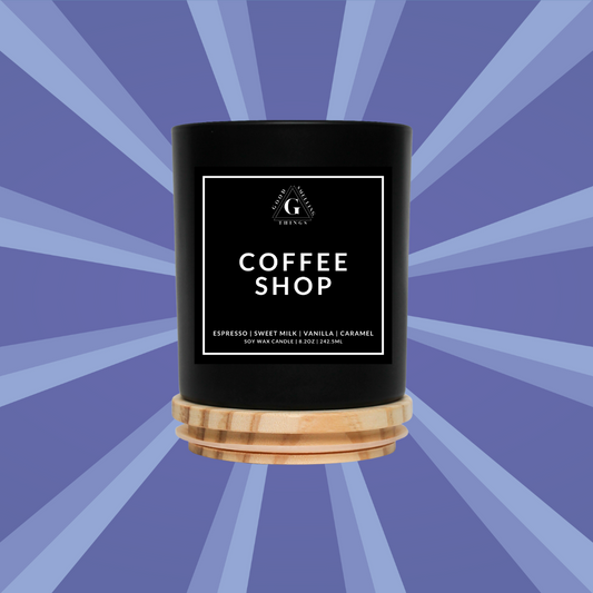 Coffee Shop | roasted espresso + caramel + sweet vanilla