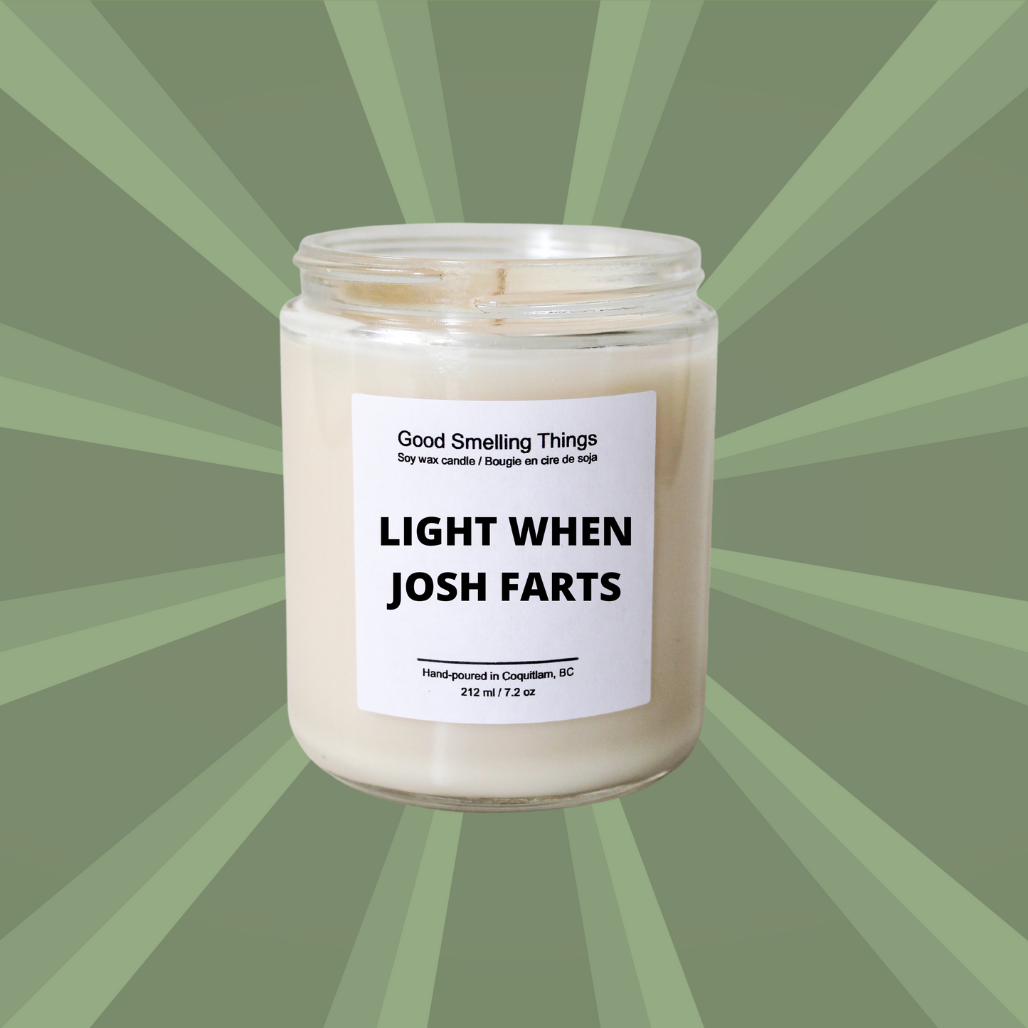 Farting Candle | Custom Text & Scent