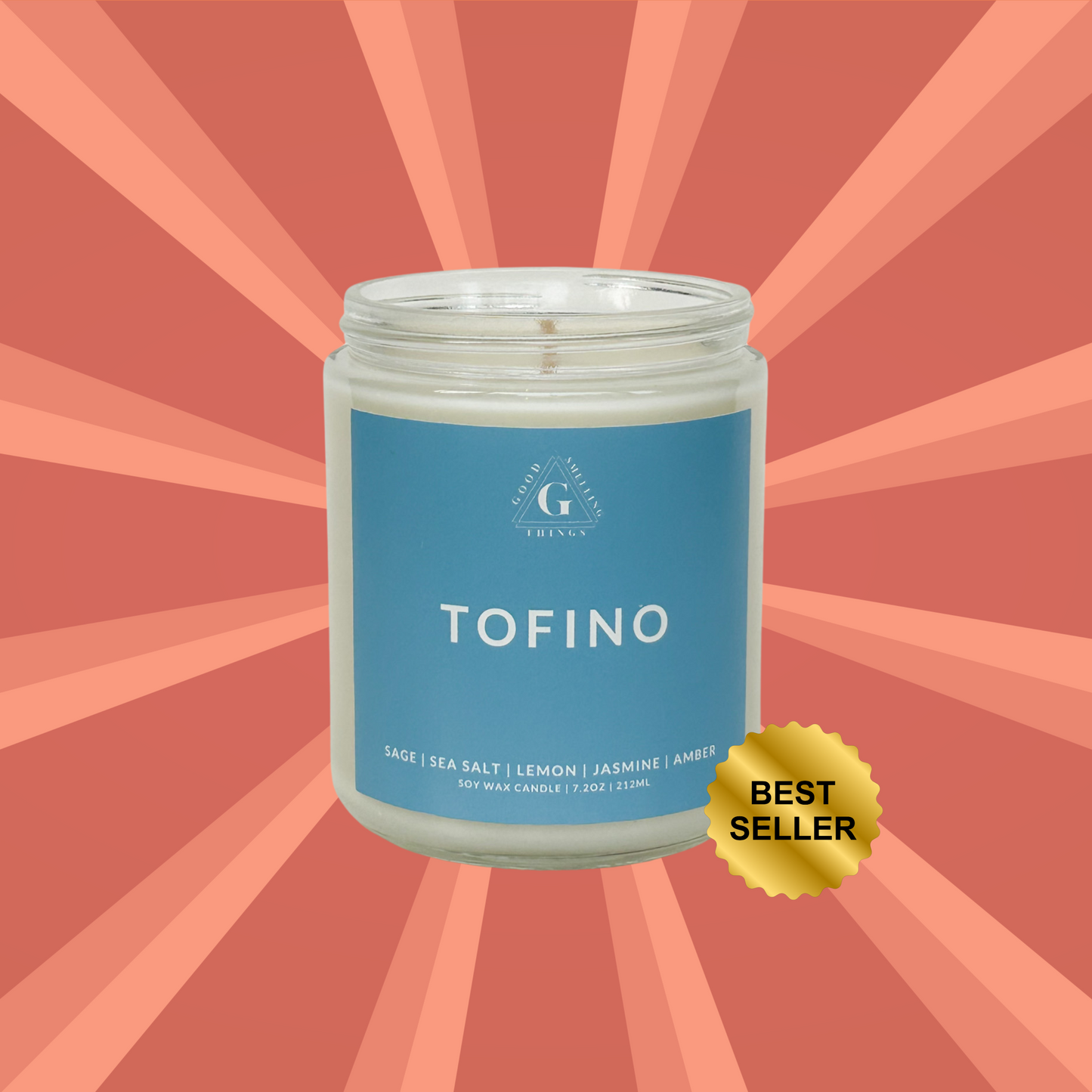 Tofino | sage + sea salt + lemon + jasmine + amber